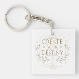 Create Your Destiny Elegant Minimalist