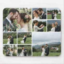Create Your Own 10 Photo Collage Mousepad Musmatta