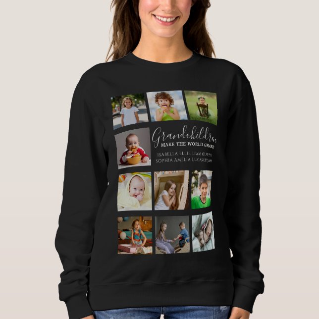 Create Your Own 10 Photo Collage T Shirt (Framsida)
