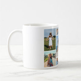 Create Your Own 11 Photo Collage Kaffemugg
