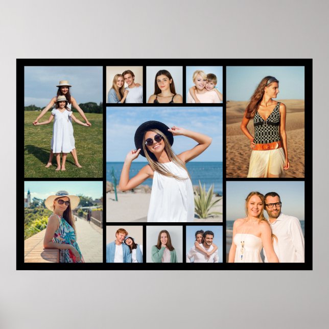 Create Your Own 11 Photo Collage  Poster (Framsidan)
