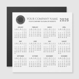 Create Your Own 2026 Company Calendar | Magnet