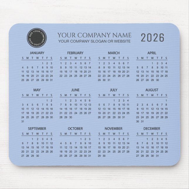 Create Your Own 2026 Company Calendar |  Musmatta (Framsidan)