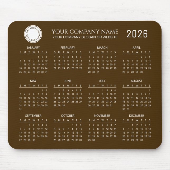 Create Your Own 2026 Company Calendar |  Musmatta (Framsidan)