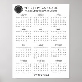 Create Your Own 2026 Company Calendar | Poster