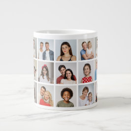 Create Your Own 21 Photo Collage  Jumbo Mugg