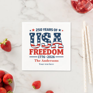Create Your Own 250 Years of USA Freedom  Pappersservett