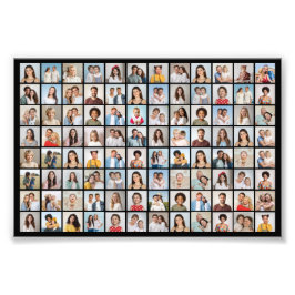 Create Your Own 96 Photo Collage Photo Enlargement Fototryck