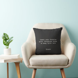 Create Your Own Accent Pillow Kudde