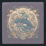 Create Your Own Art Nouveau Scorpio Stenunderlägg<br><div class="desc">This coaster features enchanting artwork that you can customize by personalizing them to decorate your home & ritual space or for every day use. Perfect for adding a personal touch to any handfasting, wedding, or special occasion, they also make terrific gifts for friends, family & your sister witches. Inspired by...</div>