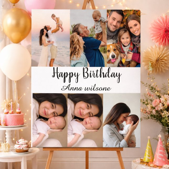 Create Your Own Birthday Poster Custom Name (Skapare uppladdad)