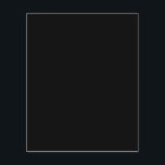 Create Your Own Black Custom Design Holiday Card Flygblad<br><div class="desc">Make it uniquely yours with this Black customizable template. Add your own text,  photo,  or artwork to create a personalized gift perfect for birthdays,  weddings,  anniversaries,  or any occasion. Stylish,  versatile,  and timeless in classic black.</div>