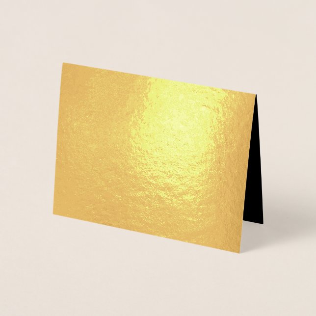 Create Your Own Black Custom Design Holiday Card Folierat Kort (Framsida)