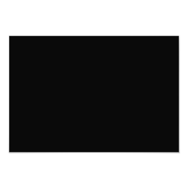 Create Your Own Black Custom Design Holiday Card Fototryck (Framsidan)