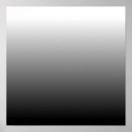 Create Your Own Black Ombre Poster