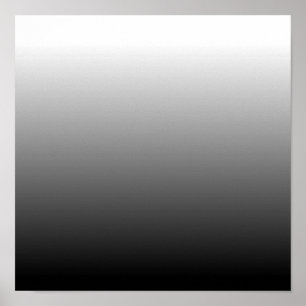Create Your Own Black Ombre Poster