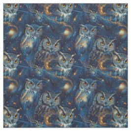 Create Your Own Blue Celestial Owls Tyg