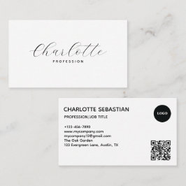 Create your own Business Card | QR code Visitkort