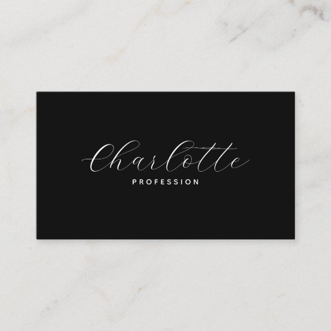 Create your own Business Card | QR code Visitkort (Framsida)