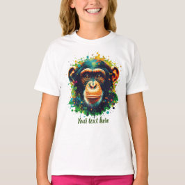 Create your own chimpanzee t shirt