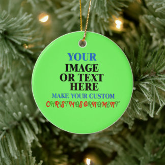 Create Your Own Christmas Gift: Personalized Julgransprydnad Keramik