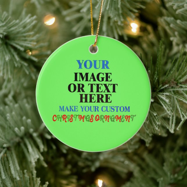 Create Your Own Christmas Gift: Personalized Julgransprydnad Keramik (Träd)