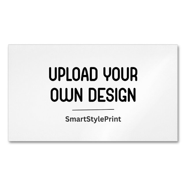Create Your Own Custom Business Card Magnet (Framsida)