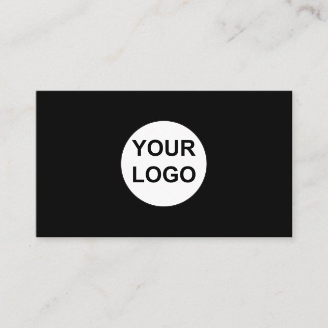 Create Your Own Custom Corporate Logo  Visitkort (Framsida)
