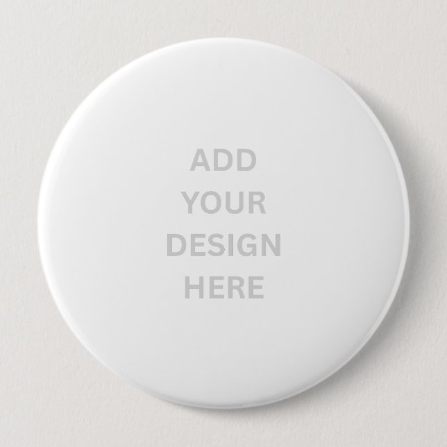 Create Your Own Custom Design 4'' Round Button Knapp (Framsida)