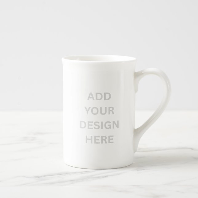 Create Your Own Custom Design Bone China Mug Benporslin Mugg (Höger)