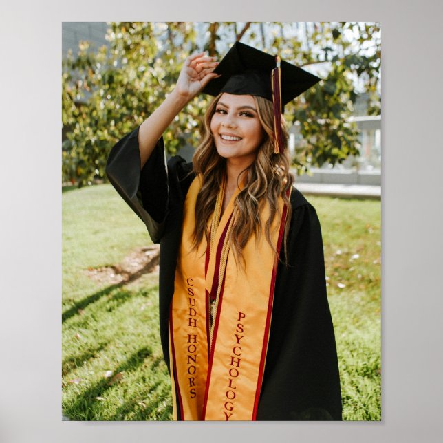 Create Your Own Custom Graduate Photo Poster (Framsidan)