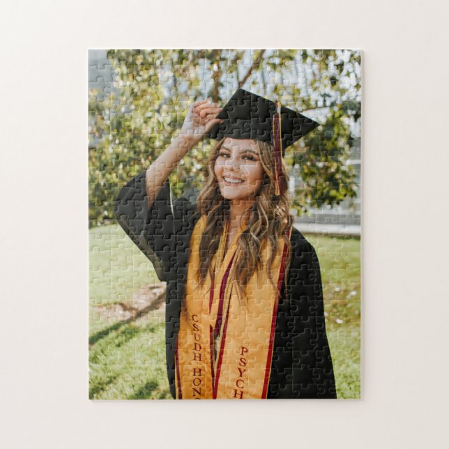 Create Your Own Custom Graduate Photo Pussel (Vertikal)