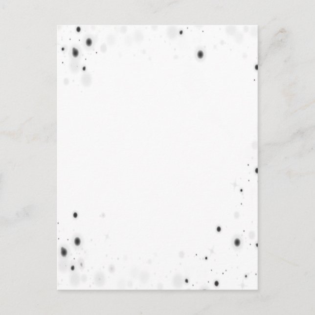 Create Your Own Custom Personalized Meddelande Vykort (Framsida)