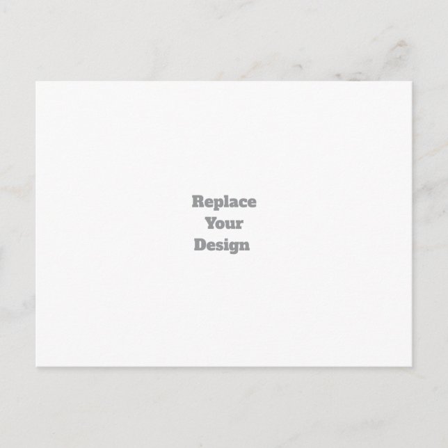 Create Your Own custom personalized﻿ Wedding Inbjudan Vykort (Framsida)