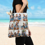 Create your own Custom Photo Collage Personalized Tygkasse<br><div class="desc">Carry your favorite memories everywhere with this beautiful custom photo collage tote bag. Featuring a stylish multi-photo layout, this design allows you to showcase meaningful moments with family, friends, or loved ones in a modern and personalized way. The collage layout highlights multiple photos, creating a vibrant and heartwarming accessory that...</div>