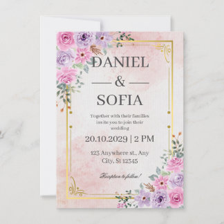 Create Your Own Custom Wedding Invitation Cards Inbjudningar