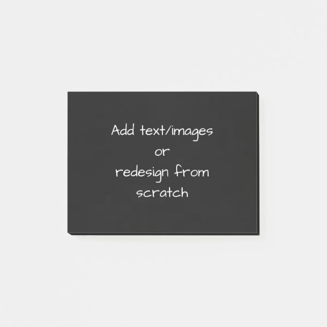 Create Your Own Customized Post-it Block (Framsida)
