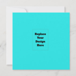Create Your Own cyan Anteckningskort