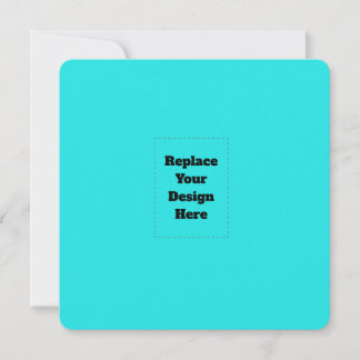 Create Your Own cyan Anteckningskort