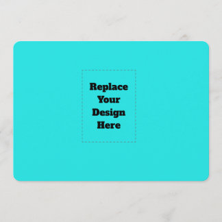 Create Your Own cyan Rådkort