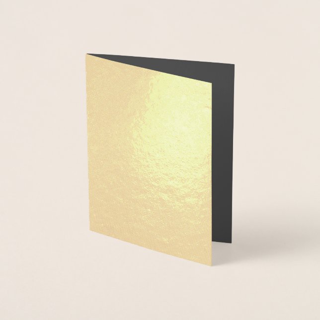 Create Your Own dark gray Custom Design Folierat Kort (Framsida)