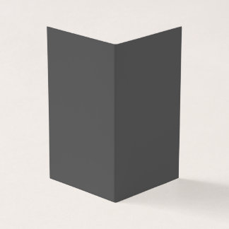 Create Your Own dark gray Custom Design Kort