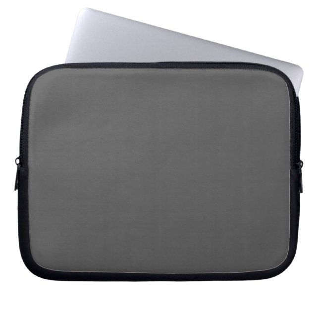 Create Your Own dark gray Custom Design Laptop Fodral (Framsidan)