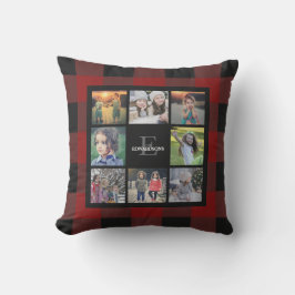 Create your own family photo collage Holidays Kudde
