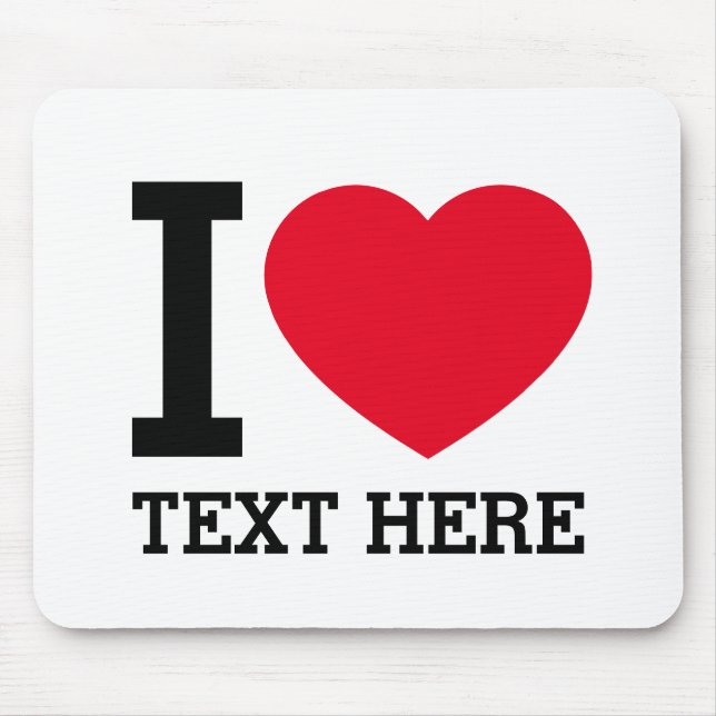 Create Your Own Funny I love  Musmatta (Framsidan)