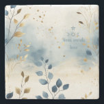Create Your Own Golden Summer Leaves Minimilist Stenunderlägg<br><div class="desc">This coaster features enchanting artwork that you can customize by personalizing them to decorate your home & ritual space or for every day use. Perfect for adding a personal touch to any handfasting, wedding, or special occasion, they also make terrific gifts for friends, family & your sister witches. Inspired by...</div>