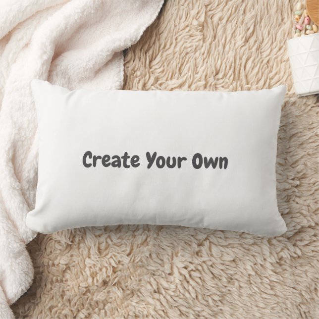 Create Your Own Lumbar Pillow 13" x 21" Lumbarkudde (Filt)