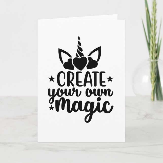 Create your own magic kort (Framsida)