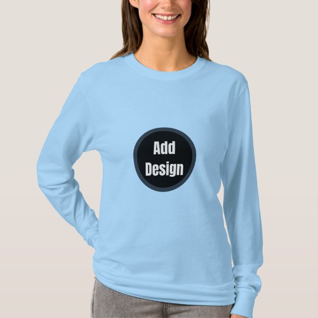 Create Your Own minimalist T Shirt (Framsida)