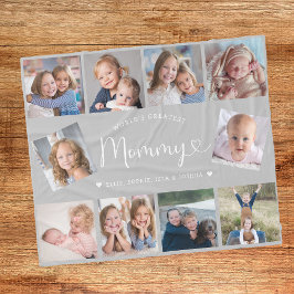 Create Your Own Mommy Photo Collage Modern Fleecefilt